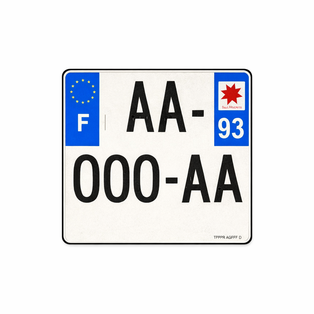 Plaques d'immatriculation